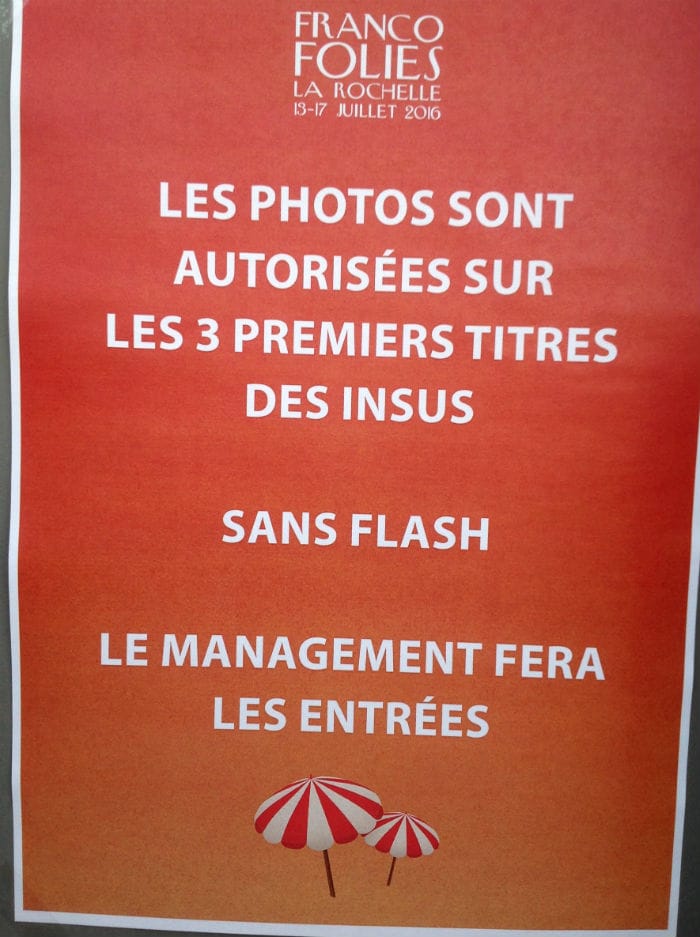 francos autorisation